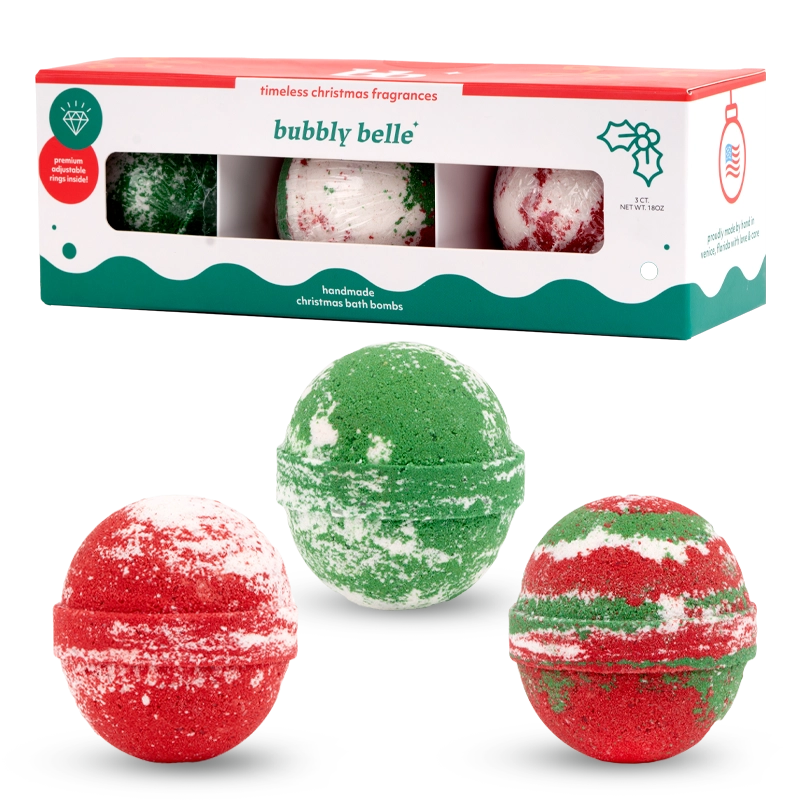 CHRISTMAS BATH BOMBS