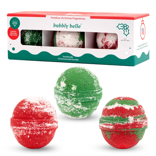 CHRISTMAS BATH BOMBS