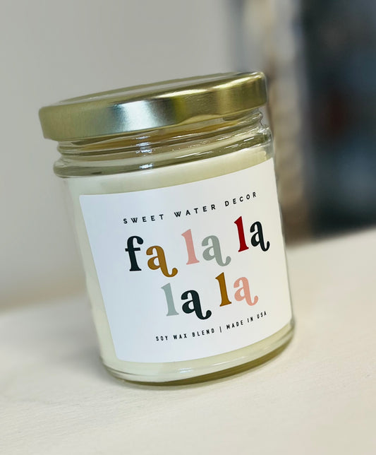 FA LA LA SOY CANDLE