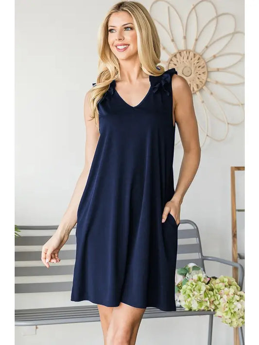 NAVY BULGARI DRESS