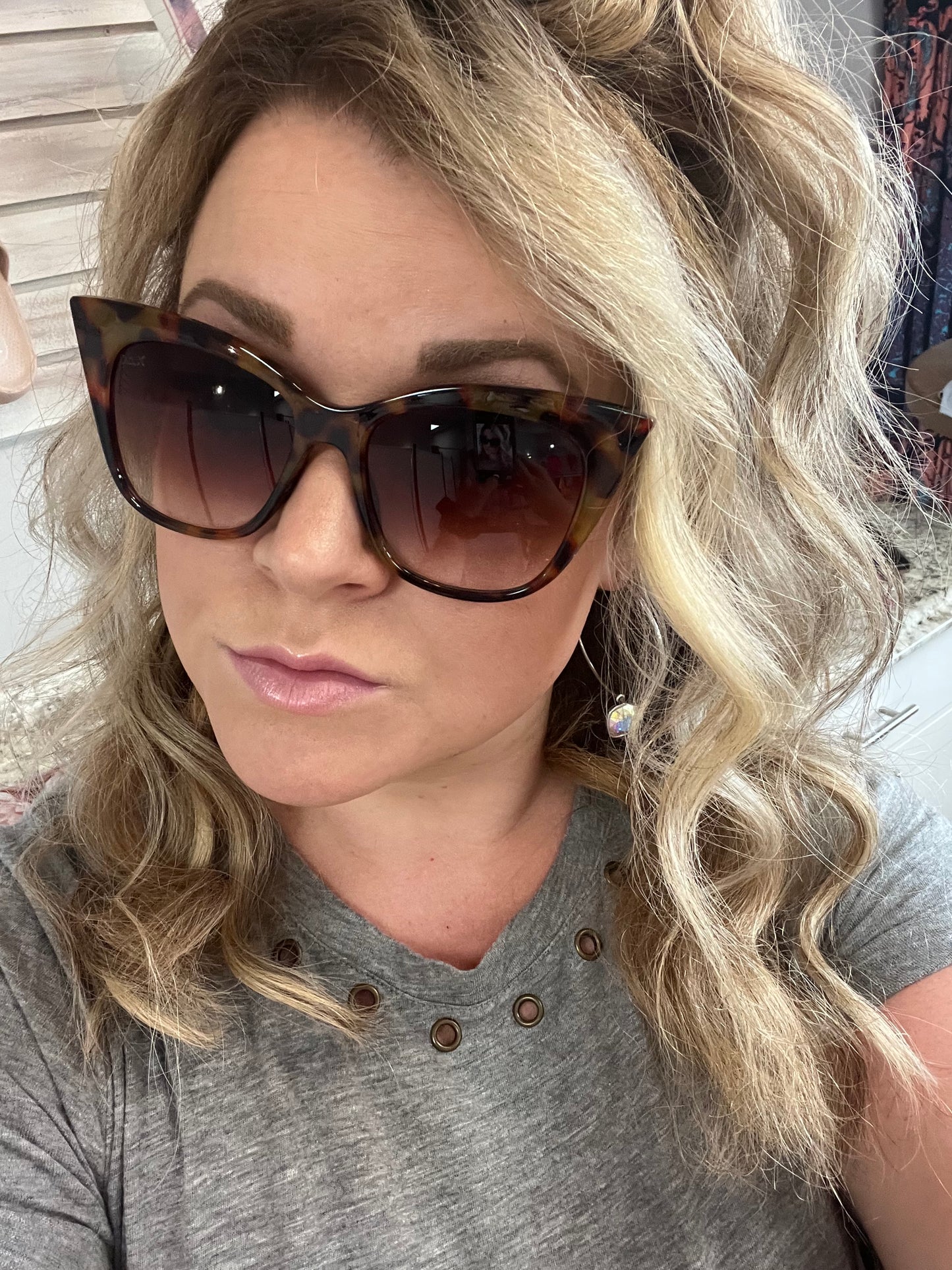 BELLA CHEETAH SUNGLASSES