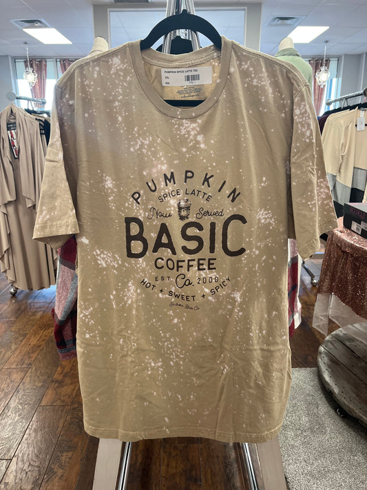 PUMPKIN SPICE LATTE GRAPHIC TEE